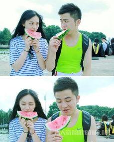 黄灿灿吃瓜图片高清,高清美图曝光引网友热议  第1张